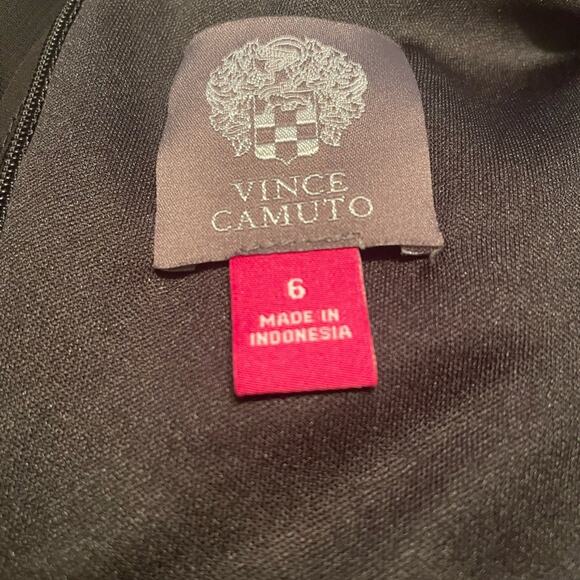 EUC - Vince Camuto Asymmetrical Chiffon Overlay Dress - Picture 5 of 8